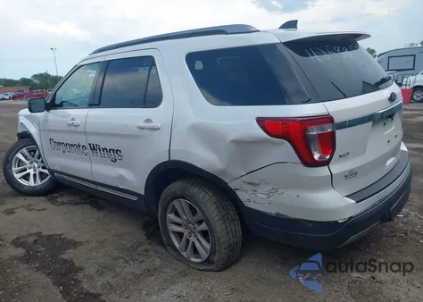 2019 Ford Explorer Xlt z USA, uszkodzony, nr VIN 1FM5K8D82KGA39001